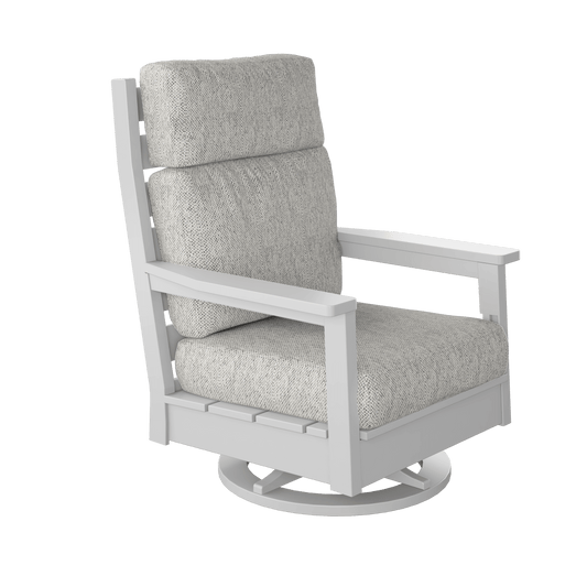 Coastal Highback Swivel Rocker