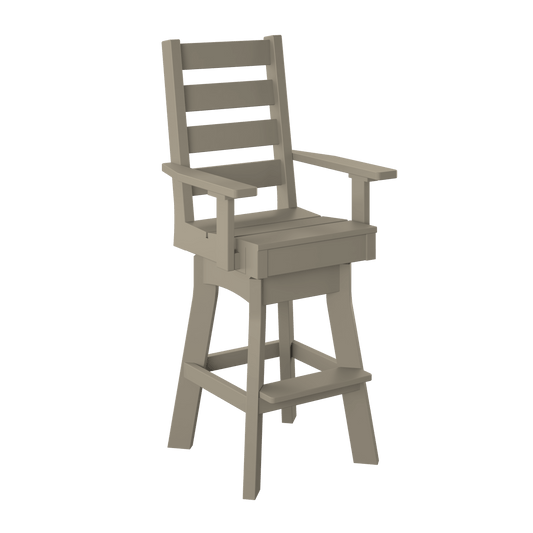 Coastal Swivel Dining Chair-Bar