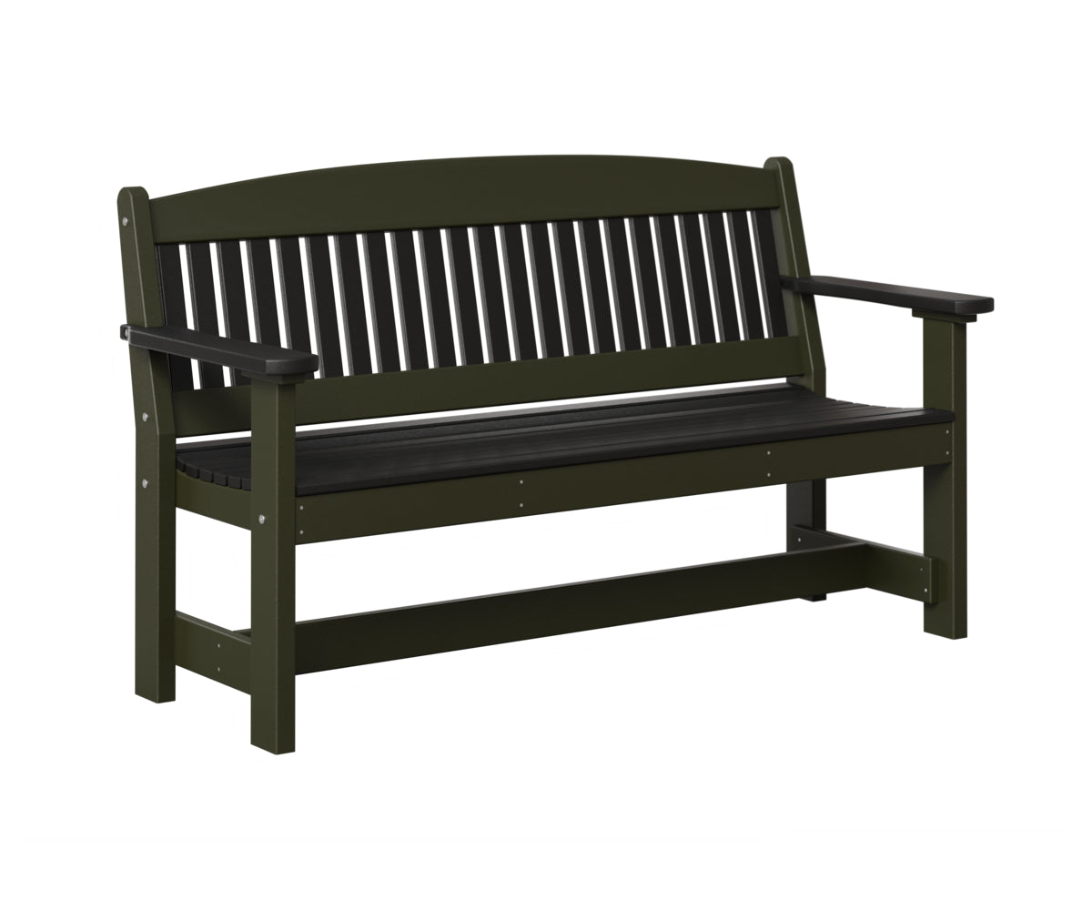 AC79-5ft-Garden-Bench-Black-Dark-Green