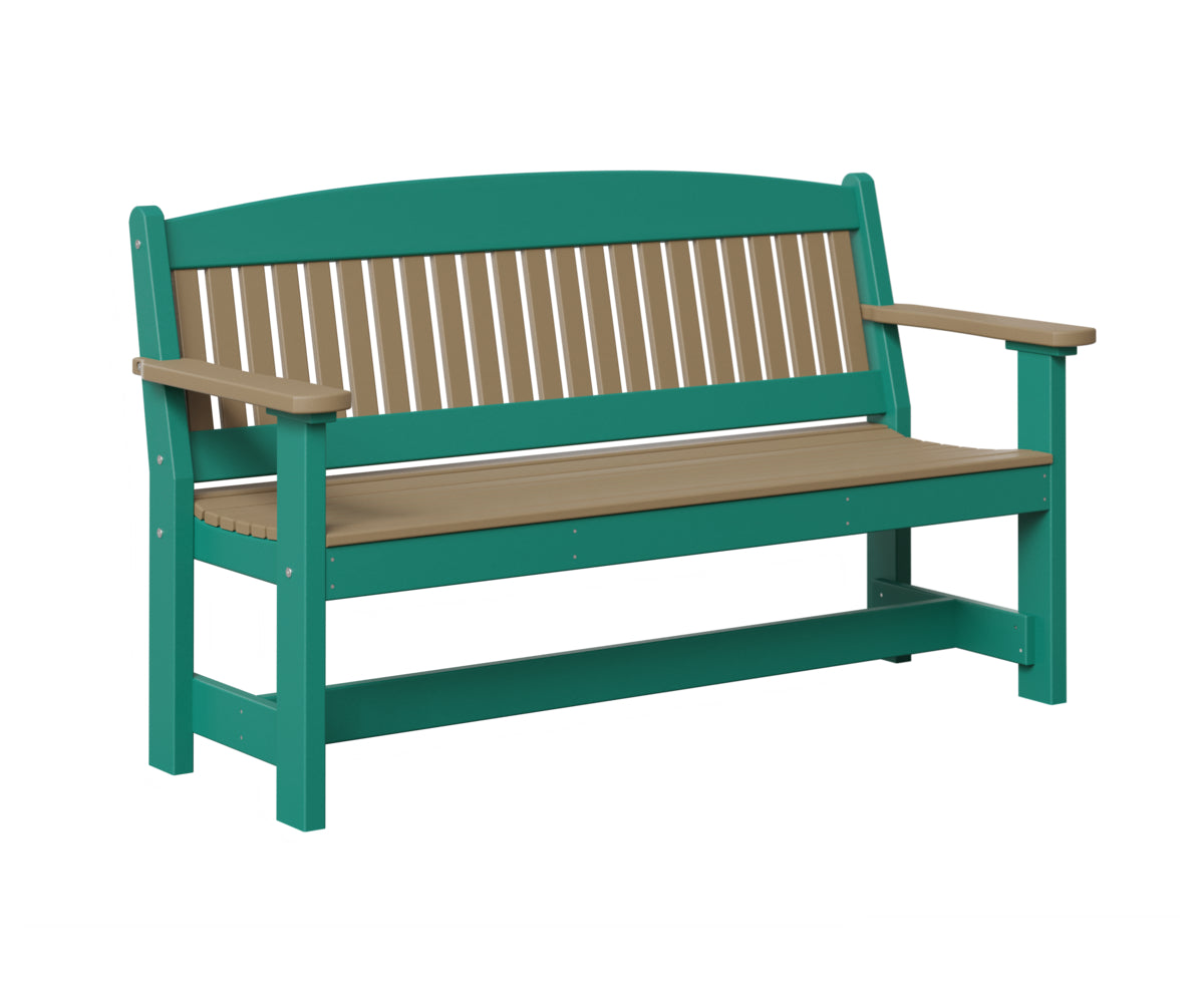 AC79-5ft-Garden-Bench-Caramel-Aruba-Blue