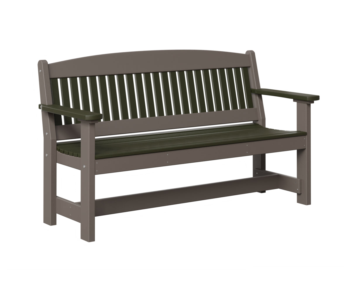 AC79-5ft-Garden-Bench-Dark-Green-Anchor-Gray