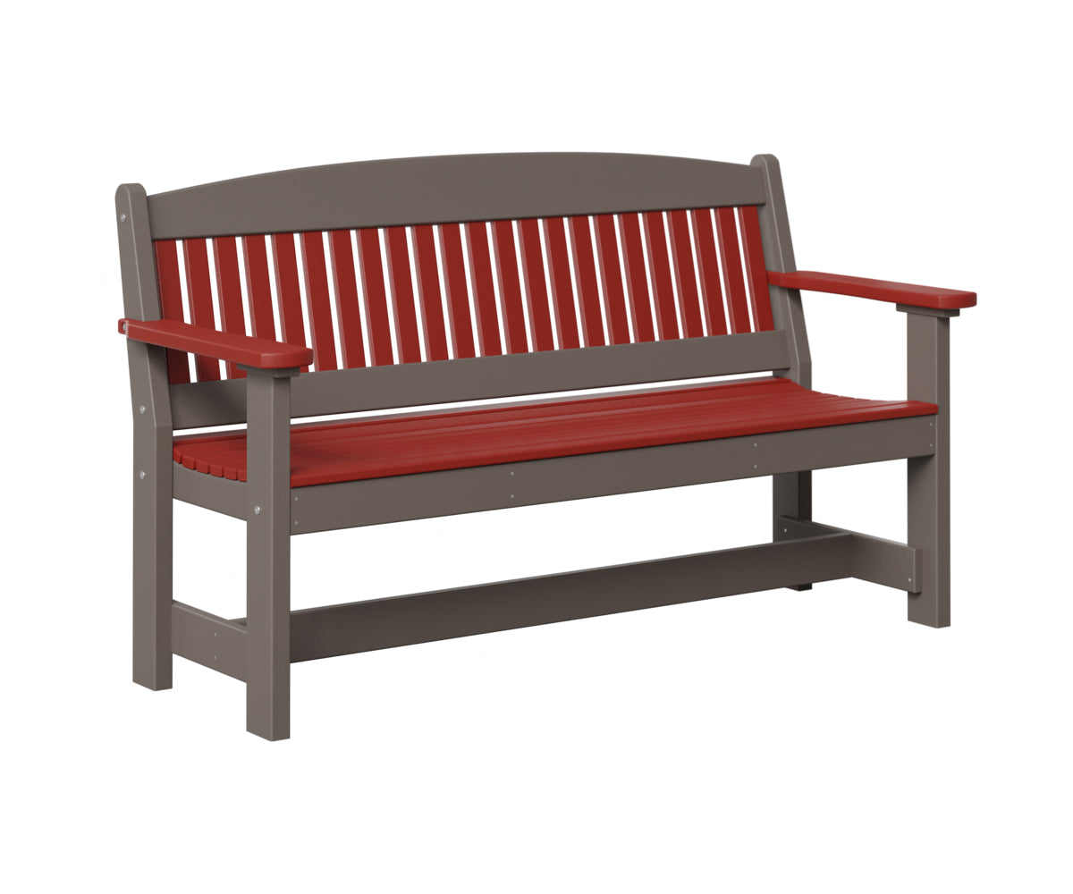 AC79-5ft-Garden-Bench-Red-Anchor-Gray