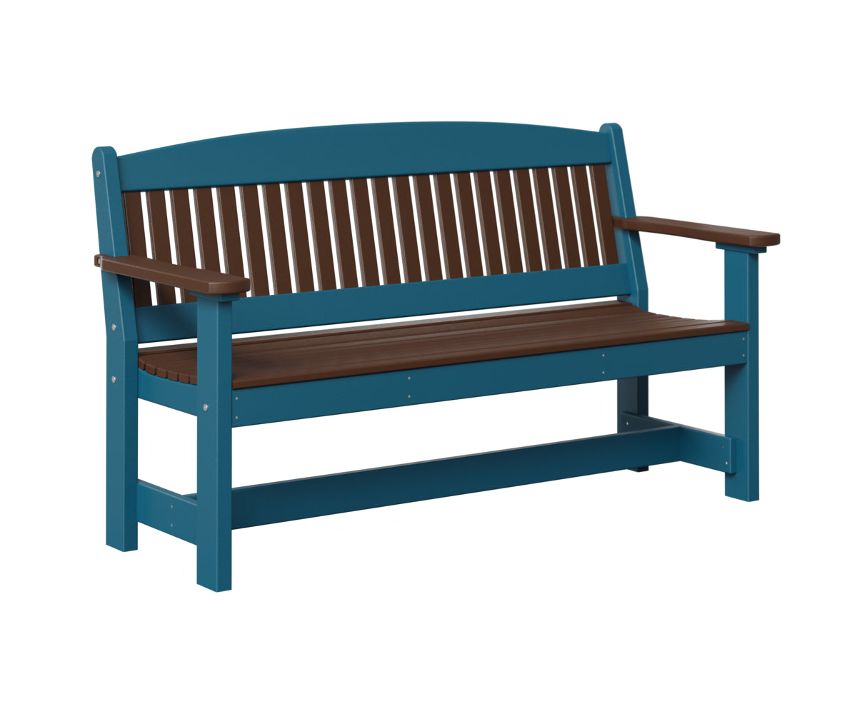 AC79-5ft-Garden-Bench-Tudor-Brown-Blue