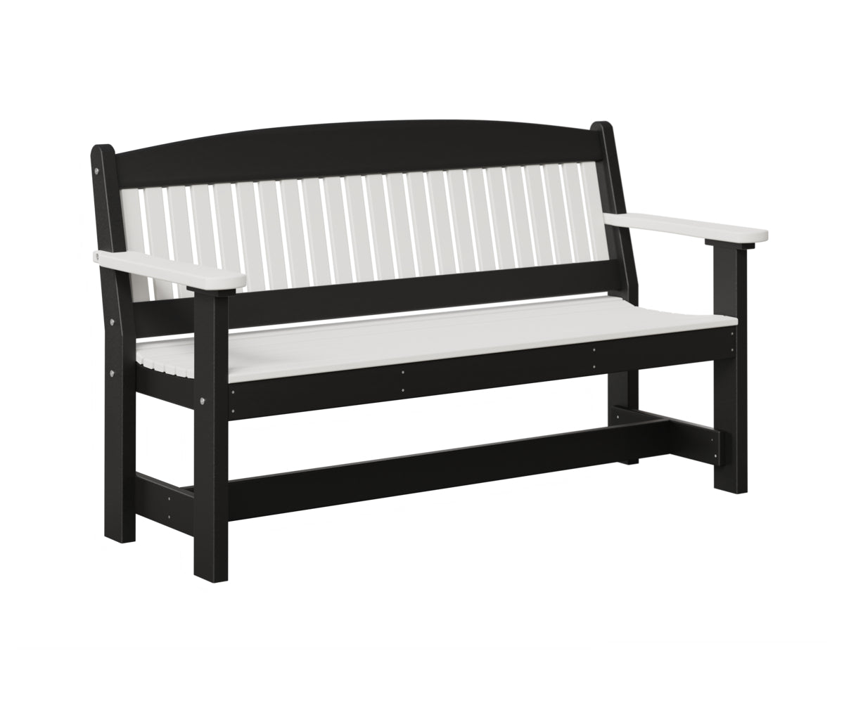 AC79-5ft-Garden-Bench-White-Black