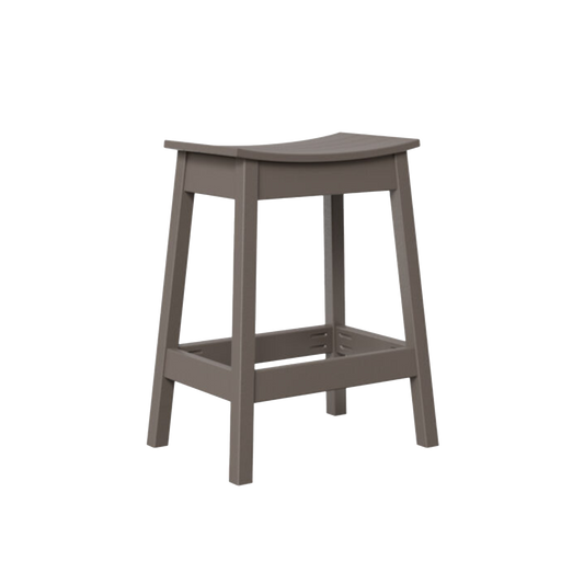 Classic Saddle Bar Stool-Regular