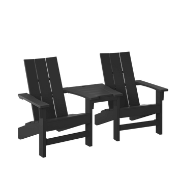 Modern Adirondack Tete-a-Tete