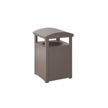 Park Large Trash Receptical