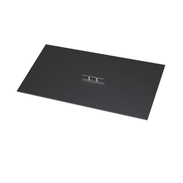 Rectangle Stainless Lid Rectangle AC153-LID