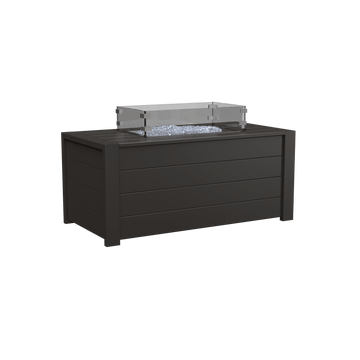 Modern 28"x48" Rectangle Firetable-CT Height