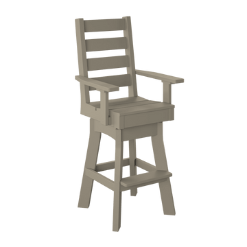 Coastal Swivel Dining Chair-Bar