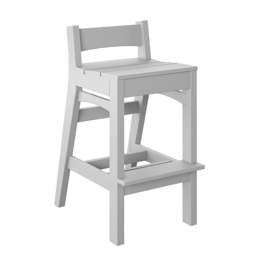 Coastal Low Back Stool-Bar