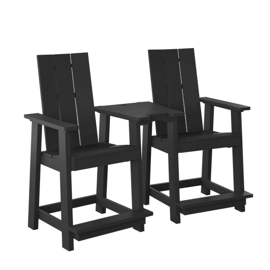 Modern Tete-a-Tete Balcony Set