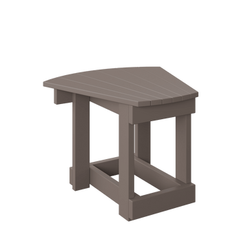Classic Wedge End Table