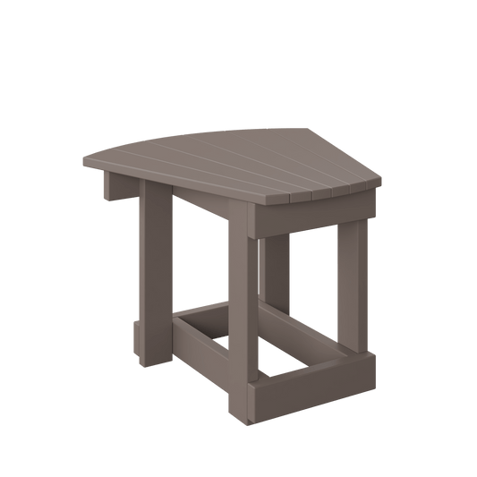 Classic Wedge End Table