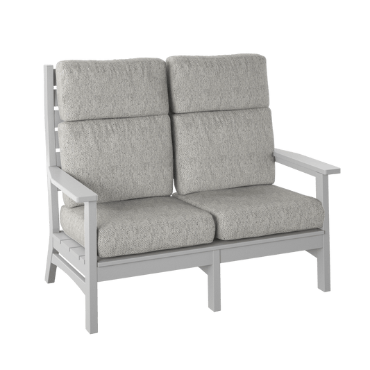 Coastal High Back Love Seat