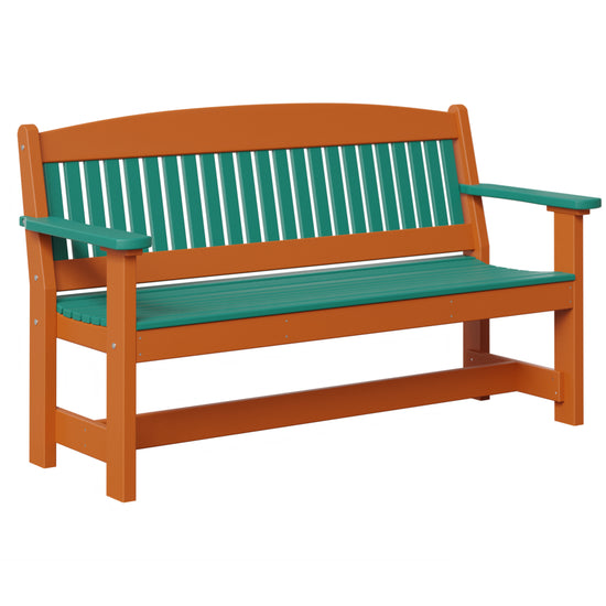 AC79-5ft-Garden-Bench-Aruba-Blue-Orange