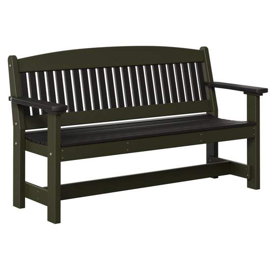 AC79-5ft-Garden-Bench-Black-Dark-Green