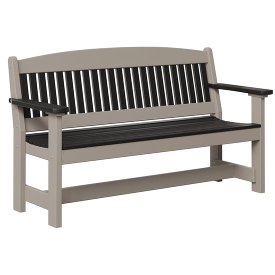 AC79-5ft-Garden-Bench-Black-Light-Gray