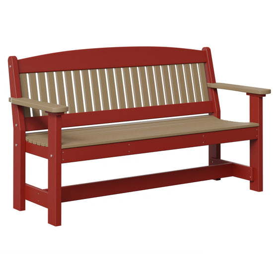 AC79-5ft-Garden-Bench-Caramel-Red