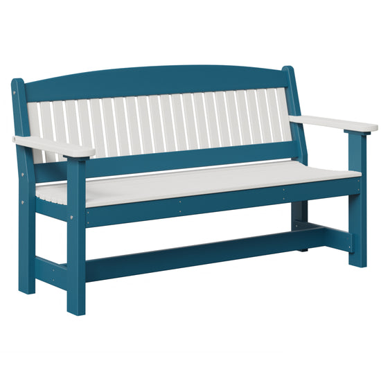 AC79-5ft-Garden-Bench-White-Blue