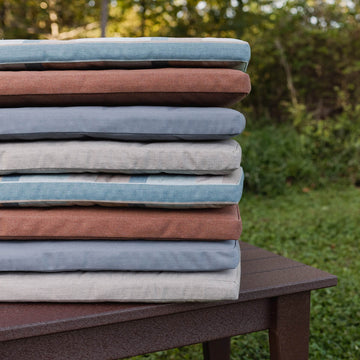 stack of cushions