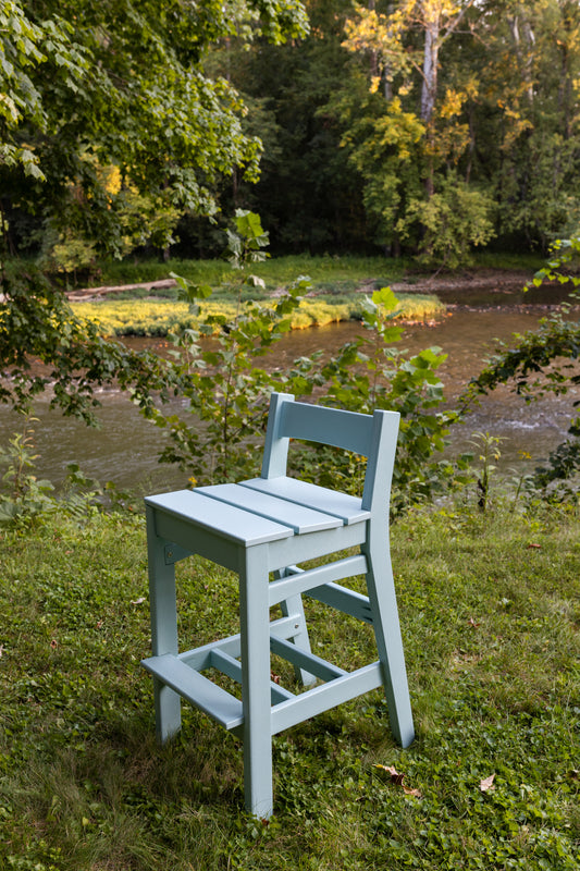 Coastal Low Back Stool-Bar