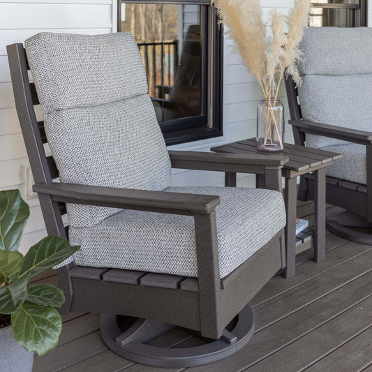 Coastal Highback Swivel Rocker